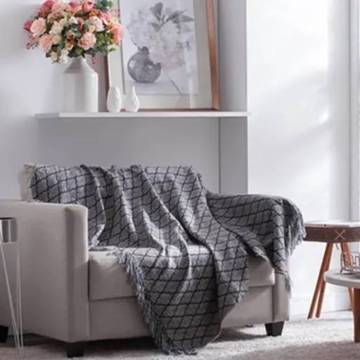 Mantas de Jacquard Casablanca - 2,10m x 1,40