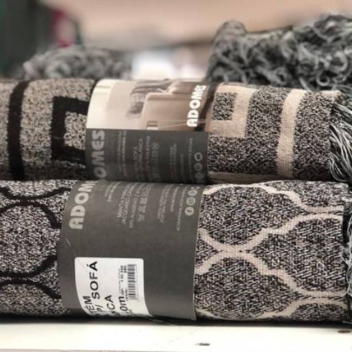 Mantas de Jacquard Casablanca - 2,10m x 1,40