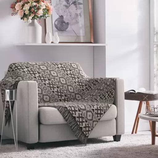 Mantas de Jacquard Casablanca - 2,10m x 1,40