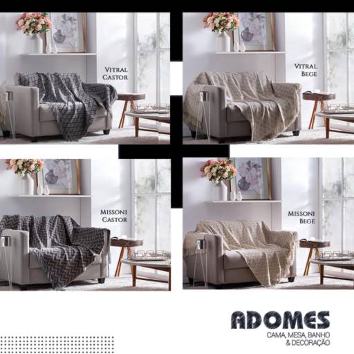 Mantas de Jacquard Casablanca - 2,10m x 1,40