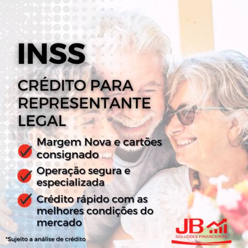 Crédito Consignado INSS com Representante Legal em São Manuel, SP por JB Soluções Financeiras
