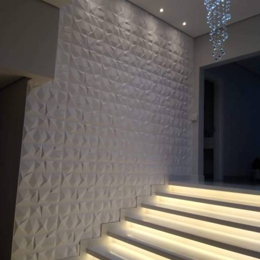 Placa Revestimento 3d Auto Adesiva Poly 50x50cm Poliestireno (PVC) em Curitiba, PR por Stylus BuyShop