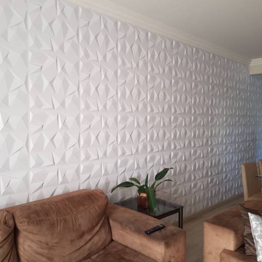 Placa Revestimento 3d Auto Adesiva Poly 50x50cm Poliestireno (PVC) em Curitiba, PR por Stylus BuyShop