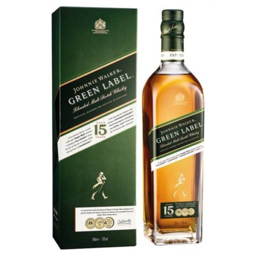 Comprar o produto de Whisky Johnnie Walker Green Label 15 anos 750ml em Whisky pela empresa Drink Fácil em Aracaju, SE por Solutudo