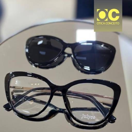 Armações Óculos de grau - Julyee clipon em Foz do Iguaçu, PR por Ótica Conceito