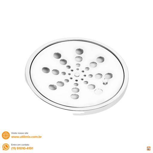 Ralo Grelha Inox Redondo 15cm -  Cidade Centenário, São Paulo-SP em São Paulo, SP por UTILIMIX