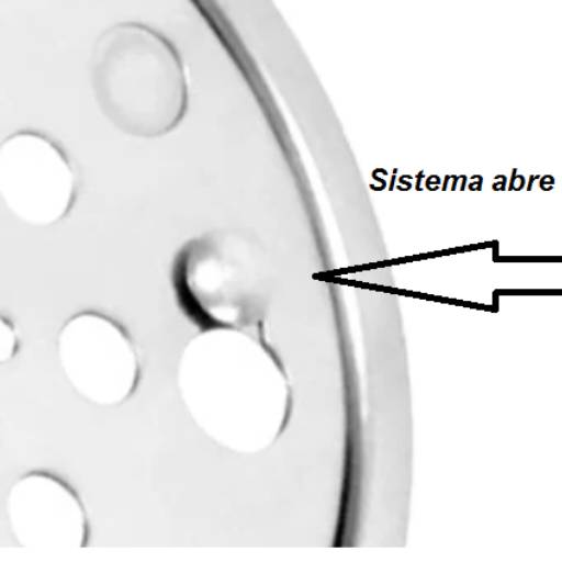 Ralo Grelha Inox Redondo 15cm em São Paulo, SP por UTILIMIX