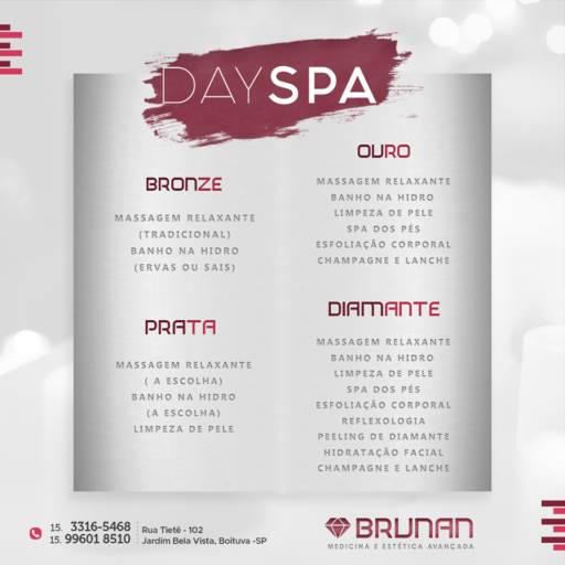 Day Spa por Clínica Brunan