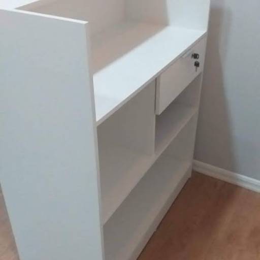 Balcão de Atendimento com gaveta  em Bauru, SP por Móveis Fábrica de Sonhos Bauru