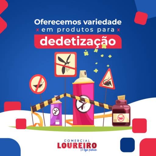 Produtos para Dedetização em Botucatu, SP por Comercial Loureiro