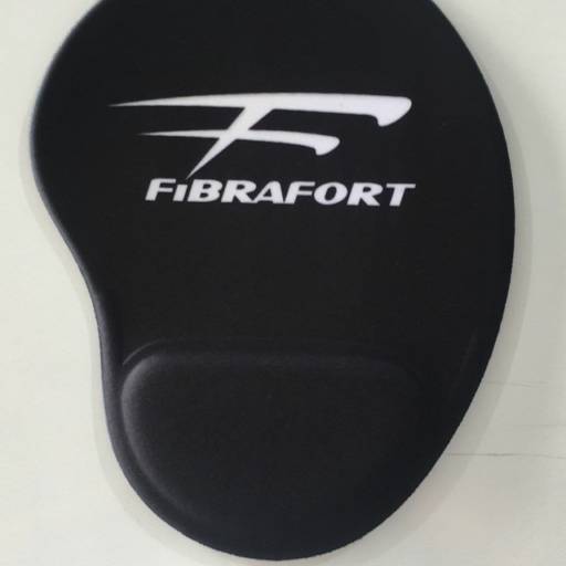 Mouse Pad Ref.102 Personalizado c/apoio de Pulso Ergonômico em São José do Rio Preto, SP por Public Gráfica e Brindes