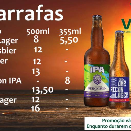 Comprar o produto de Garrafas  em Cervejas pela empresa Distribuidora Vier em Americana, SP por Solutudo