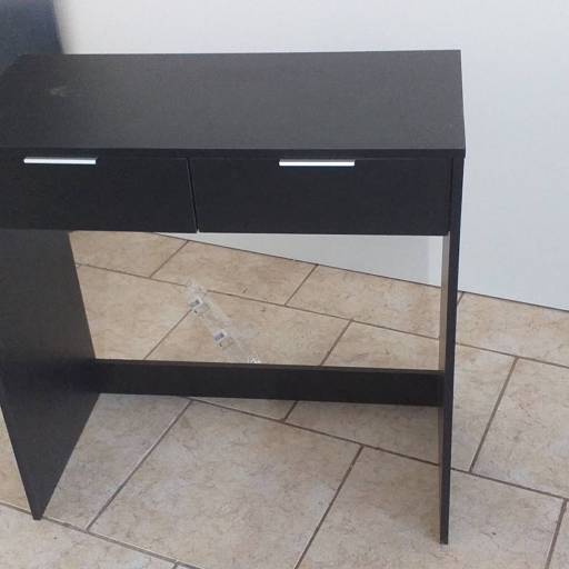 Mesa com 2 gavetas black em Bauru, SP por Móveis Fábrica de Sonhos Bauru