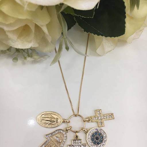 Pingentes banhados | Jundiaí por Ekim Semijoias