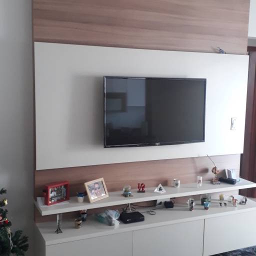 Painel para sala por D'Sousa Marcenaria 