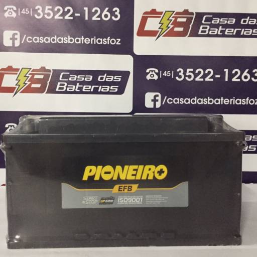 Bateria Pioneiro F100DS (Sprinter) em Foz do Iguaçu, PR por Casa das Baterias
