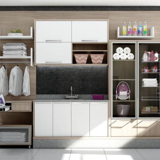 Móveis planejados para Áreas de Serviço por Spazio Decoratto Italinea