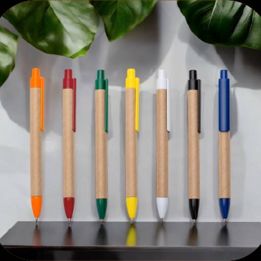 Caneta Ecológica Papelão