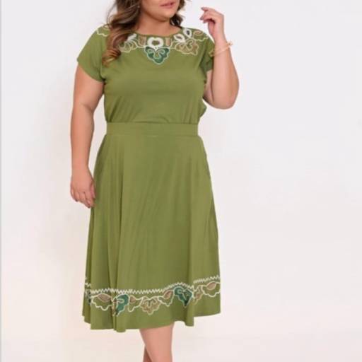 Conjunto saia Plus Size em Jundiaí, SP por ALUARTEBRASIL Moda Feminina
