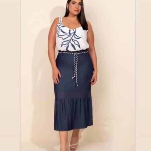 Conjunto saia Plus Size em Jundiaí, SP por ALUARTEBRASIL Moda Feminina