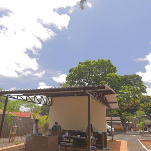 Quiosques com Churrasqueira por SINECOFI - Sede Recreativa