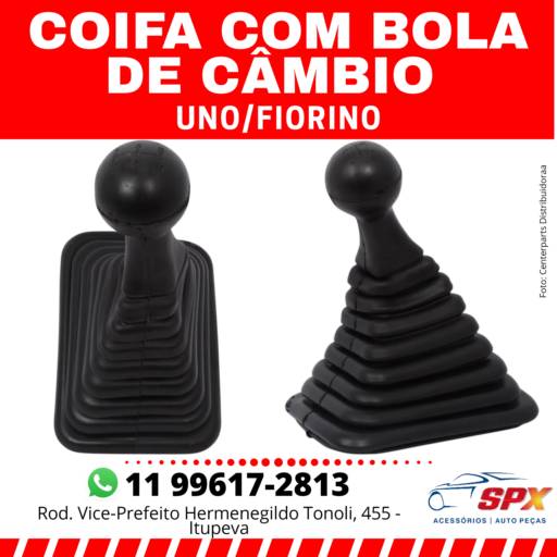 COIFA COM BOLA DE CÂMBIO UNO / FIORINO 