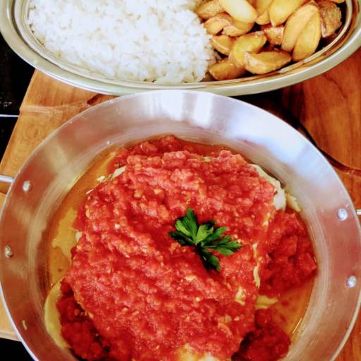 Filé mignon á parmegiana