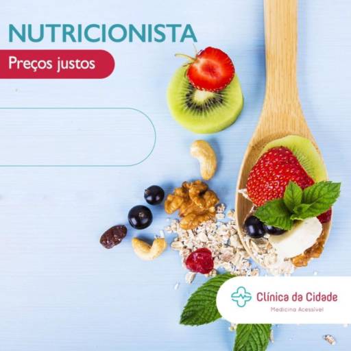 Comprar o produto de Nutricionista  em Saúde pela empresa Clínica da Cidade Medicina Acessível em Jundiaí, SP por Solutudo