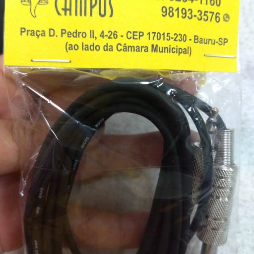 Comprar o produto de Cabo P2 P10 2mts em A Classificar pela empresa Eletrônica Campos em Bauru, SP por Solutudo