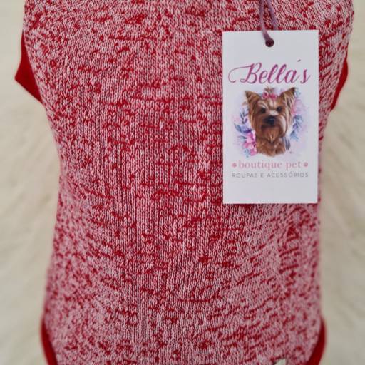 Comprar o produto de Blusa Vermelha Mesclado em Pet Shop pela empresa Bella's Boutique Pet em Jundiaí, SP por Solutudo