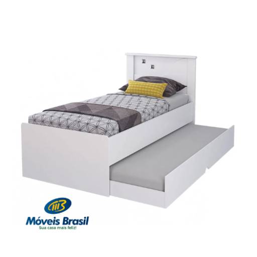 Bi Cama Cimol Bianca por Móveis Brasil