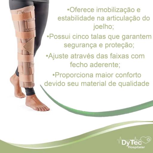 Comprar o produto de Imobilizador de joelho em Membro Inferior pela empresa Cirúrgica DyTec - Comércio e Manutenção em Equipamentos Médicos Hospitalares em Jundiaí, SP por Solutudo