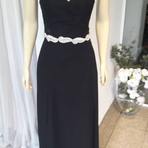 Vestido longo de festa preto em Avaré por Belle Blanche