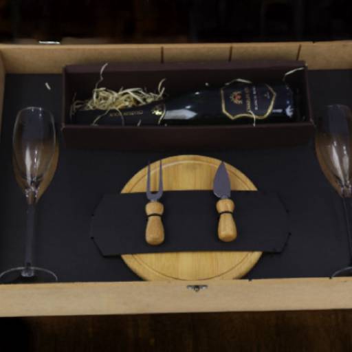 Kit Premium Champagne e Petisco