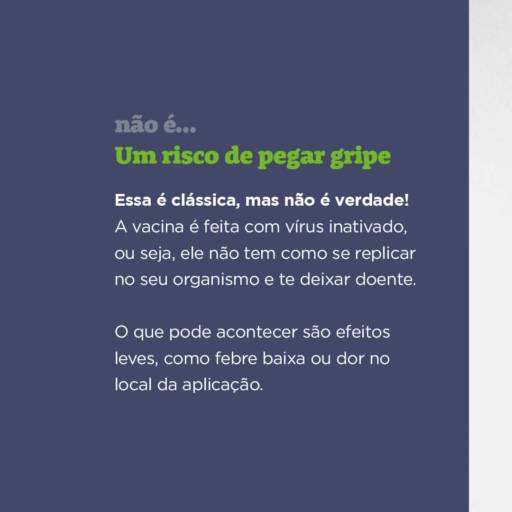 O que a vacina da gripe não é... em Botucatu, SP por Clínica Crescer