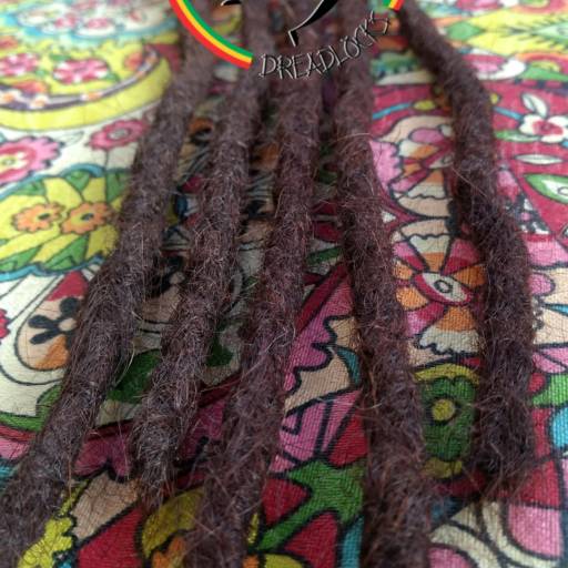 Extensão de dreads naturais por Cabeça Feita Dreadlocks