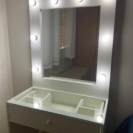 Penteadeira Camarim Compacta em Bauru, SP por Móveis Fábrica de Sonhos Bauru