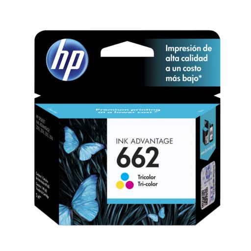 Cartucho de tinta HP 662 color em Jundiaí, SP por Papelaria Multiloja Imigrantes