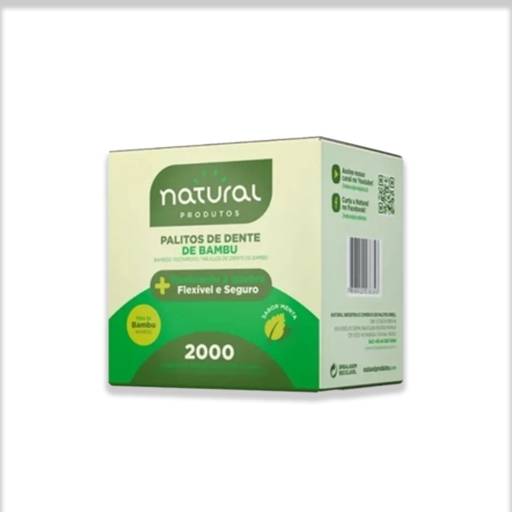 Palito de dente bambu 