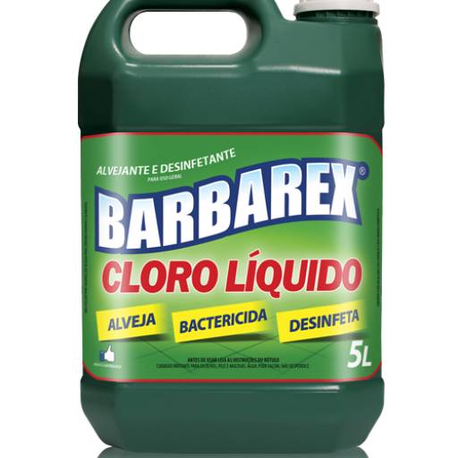Cloro Liquido Barbarex 5L