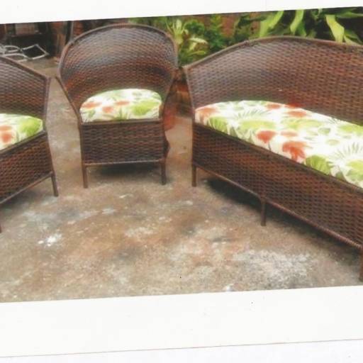 Comprar o produto de Jogo de sofá em Casa, Móveis e Decoração pela empresa Casa do Artesão  em Birigui, SP por Solutudo