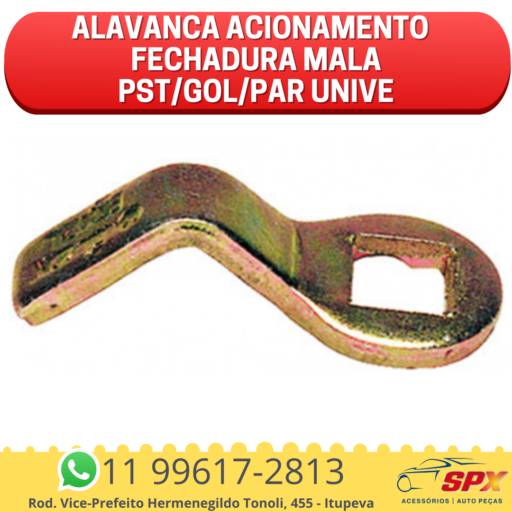 ALAVANCA ACIONAMENTO  FECHADURA MALA PST/GOL/PAR UNIVE em Itupeva, SP por Spx Acessórios e Autopeças