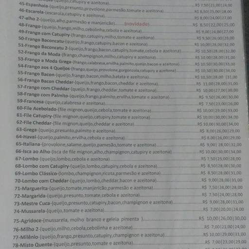 Cardapio Pinhata Lanches por Pinhata Lanches