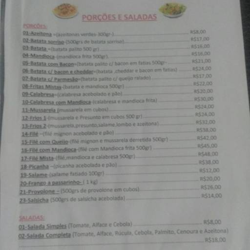 Cardapio Pinhata Lanches por Pinhata Lanches