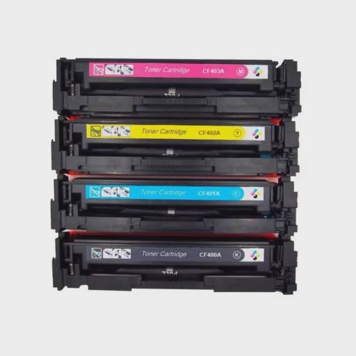 laser toner cartridge CF400A CF401 CF402 CF403 em Foz do Iguaçu, PR por Toner & Cia Cartuchos