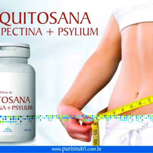 Quitosana Pectina E Psyllium Puris 600Mg 120 Caps em Itapetininga, SP por Coop Life Fórmulas