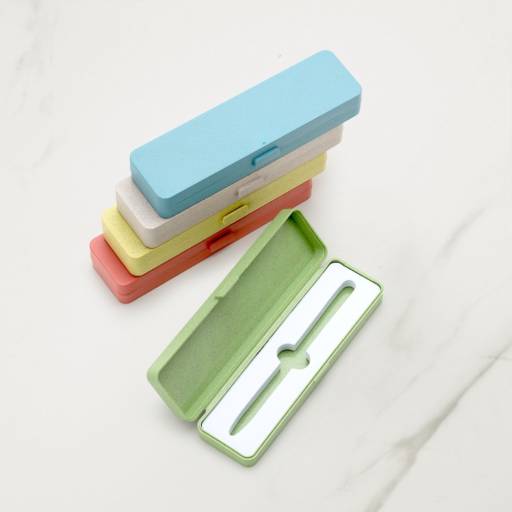 10398P Estojo Fibra de Bambu em São José do Rio Preto, SP por Public Gráfica e Brindes