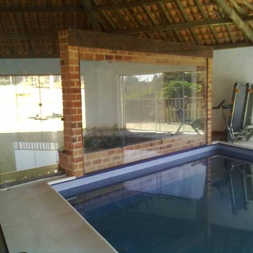 Construção de Área de Lazer com Piscina em Bauru por JW. Batista Construções e Azulejista