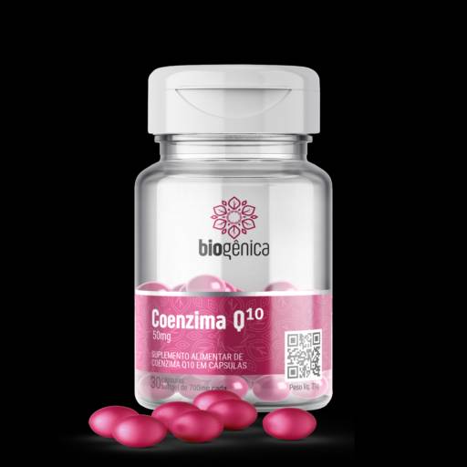 Coenzima Q10 | 50 mg - 30 cápsulas em Aracaju, SE por Jeferson Santana Biogênica