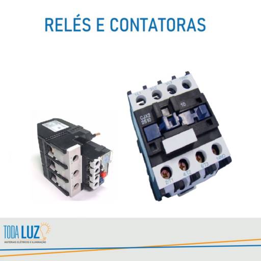 Relés e Contatoras por Toda Luz Materiais Elétricos e Iluminação